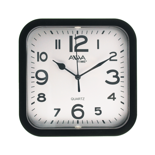 Reloj de Pared Negro 20cm