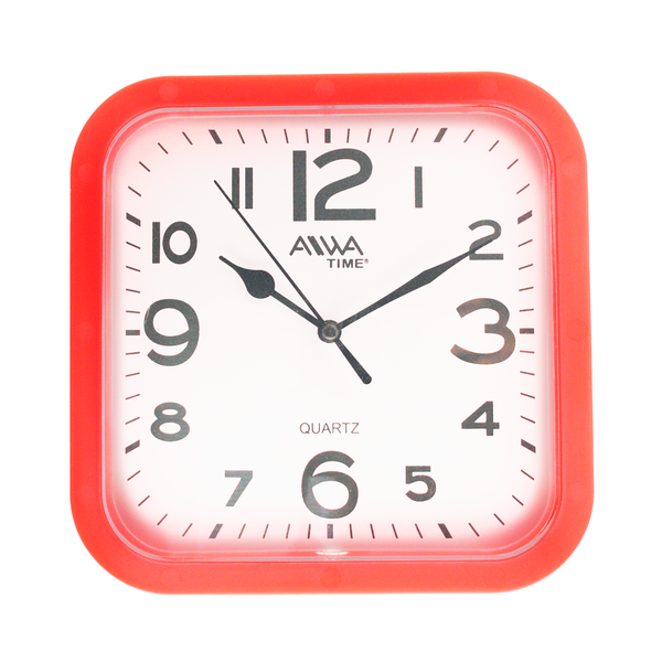 Reloj de Pared Rojo 20cm
