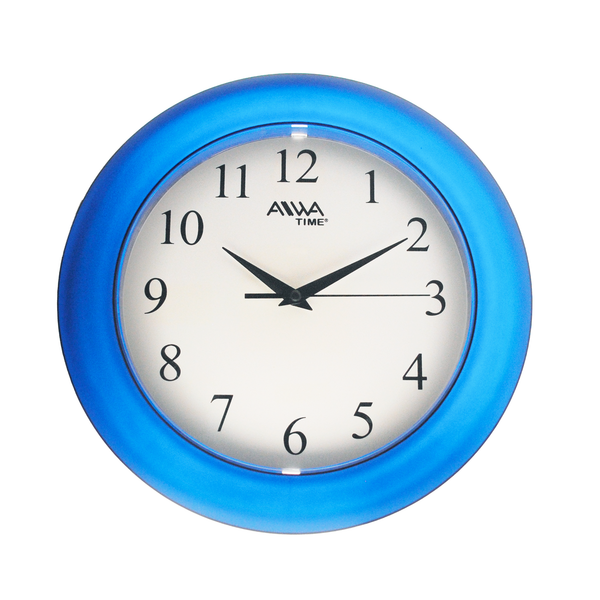 Reloj de Pared Azul 24cm