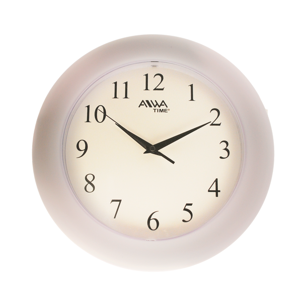 Reloj de Pared Blanco 24cm