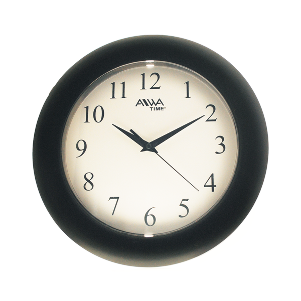 Reloj de Pared Negro 24cm