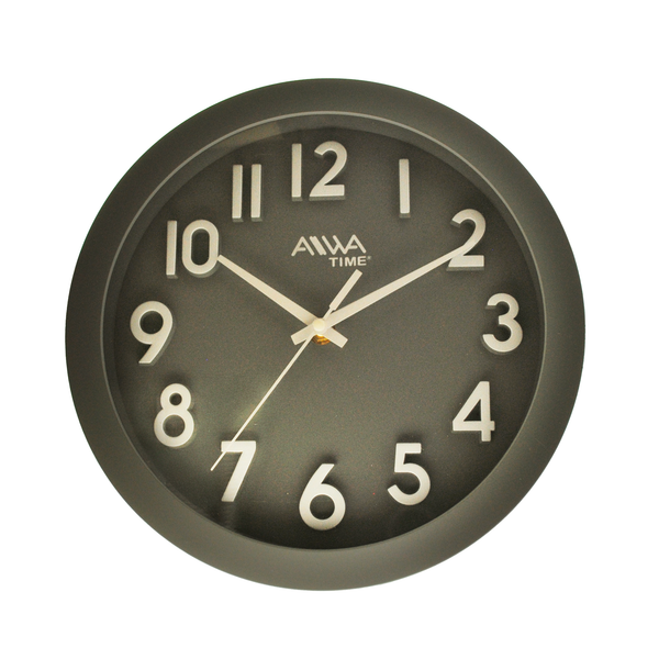 Reloj de Pared Gris 24cm