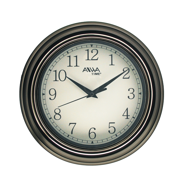 Reloj de Pared Negro 18cm